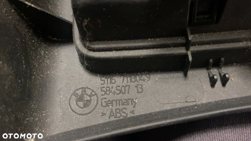 RAMKA TYLNA TUNELU ŚRODKOWEGO BMW E91 E90 7118049 - 4