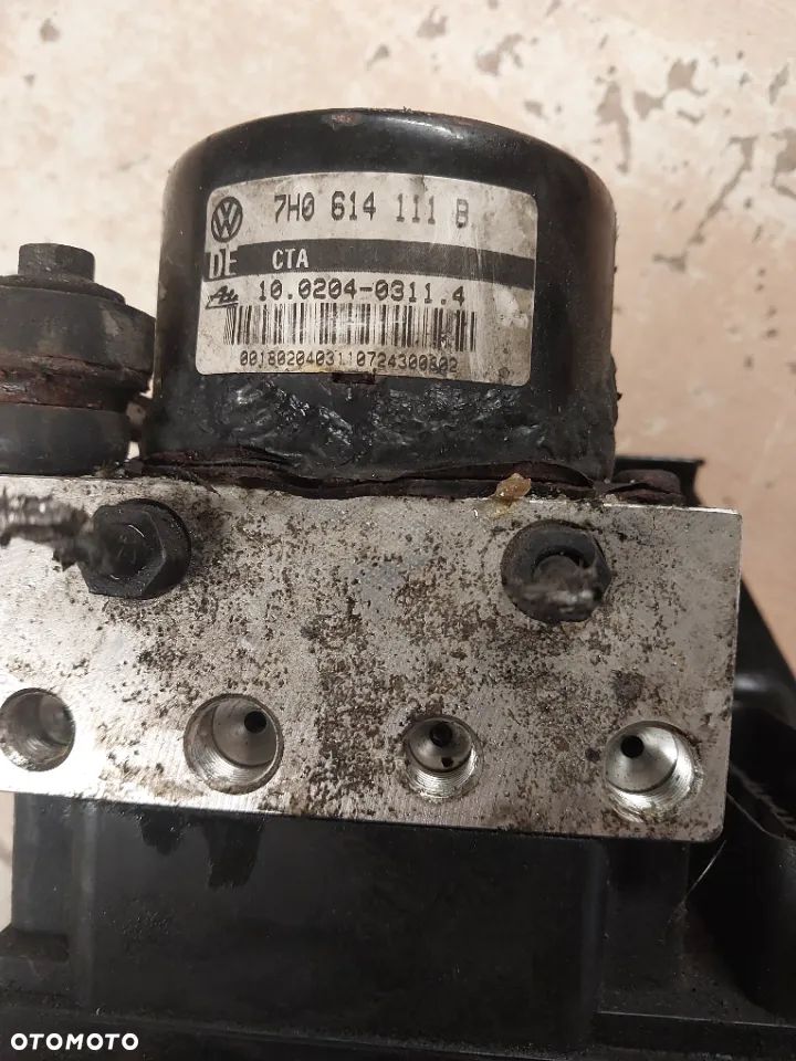 Sterownik pompa Abs vw t5 7H0614111B - 1