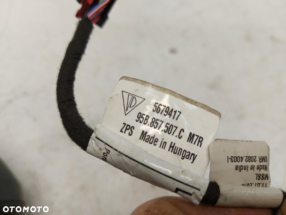 PORSCHE MACAN 95B Lusterko zewnętrzne lewe 9PIN M7R 95B857507C - 5