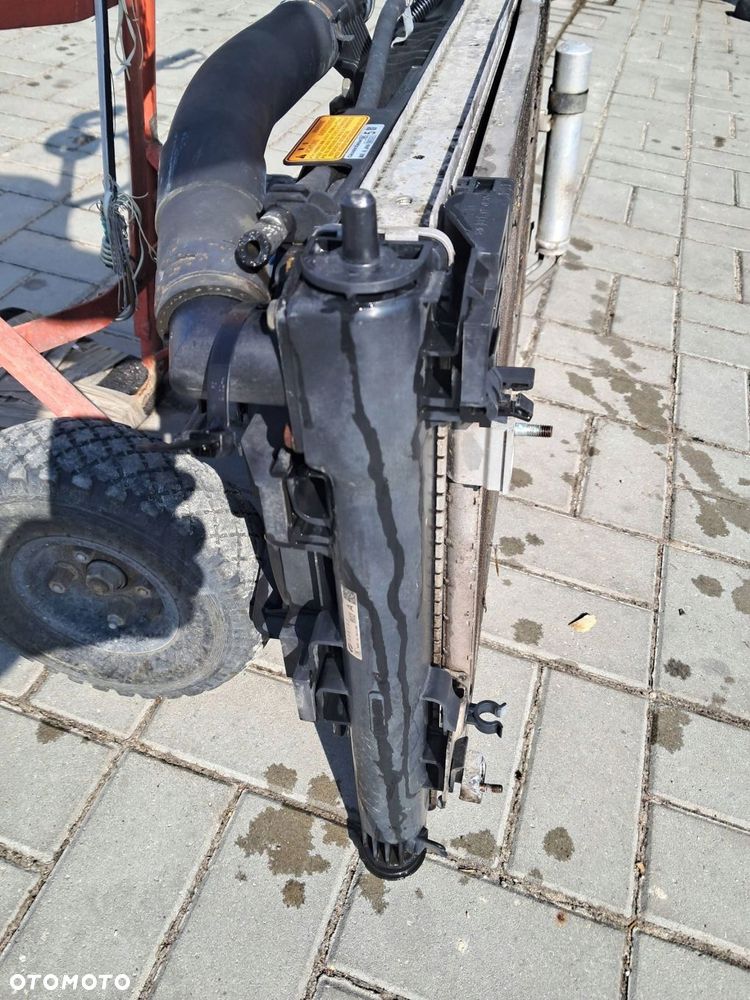 citroen c-crosser peugeot 4007 pas przedni chłodnice komplet wentylator - 6