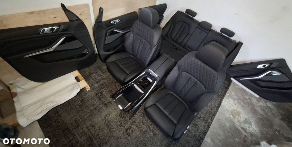 KOMPLETNE WNĘTRZE BMW X5 GO5 FOTELE COMFORT INDYVIDUAL NOWE - 6
