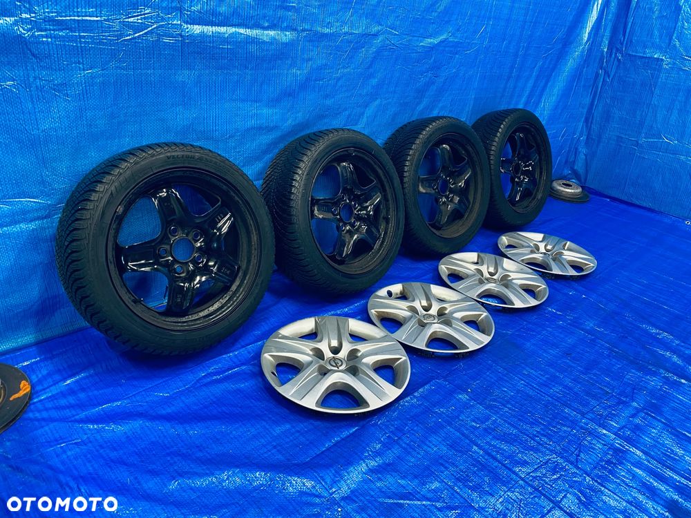 KOŁA STRUKTURALNE KOŁPAKI KOŁO 17 FELGA 17" x 7J  5X120 ; 67,1mm ET41 KOMPLET ; OPONY CAŁOROCZNE GOODYEAR ; OPEL INSIGNIA A ORYGINAŁ - 2