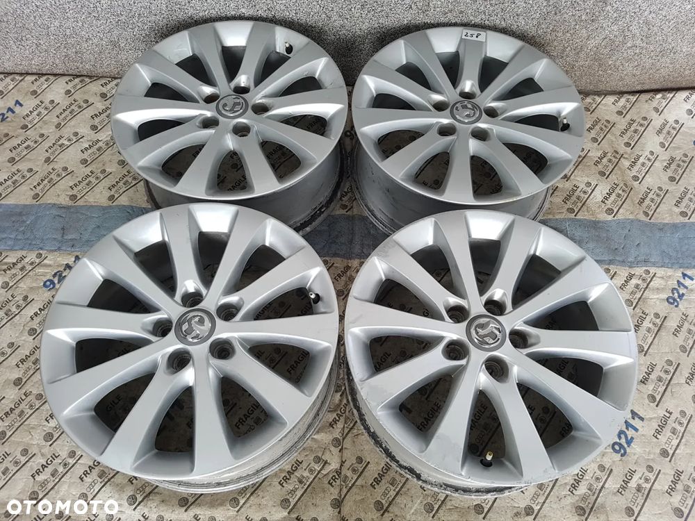 FELGI ALU ORYGINAŁ  OPEL ASTRA H ZAFIRA B MERIVA B 5X110  7jX17 ET35 - 2