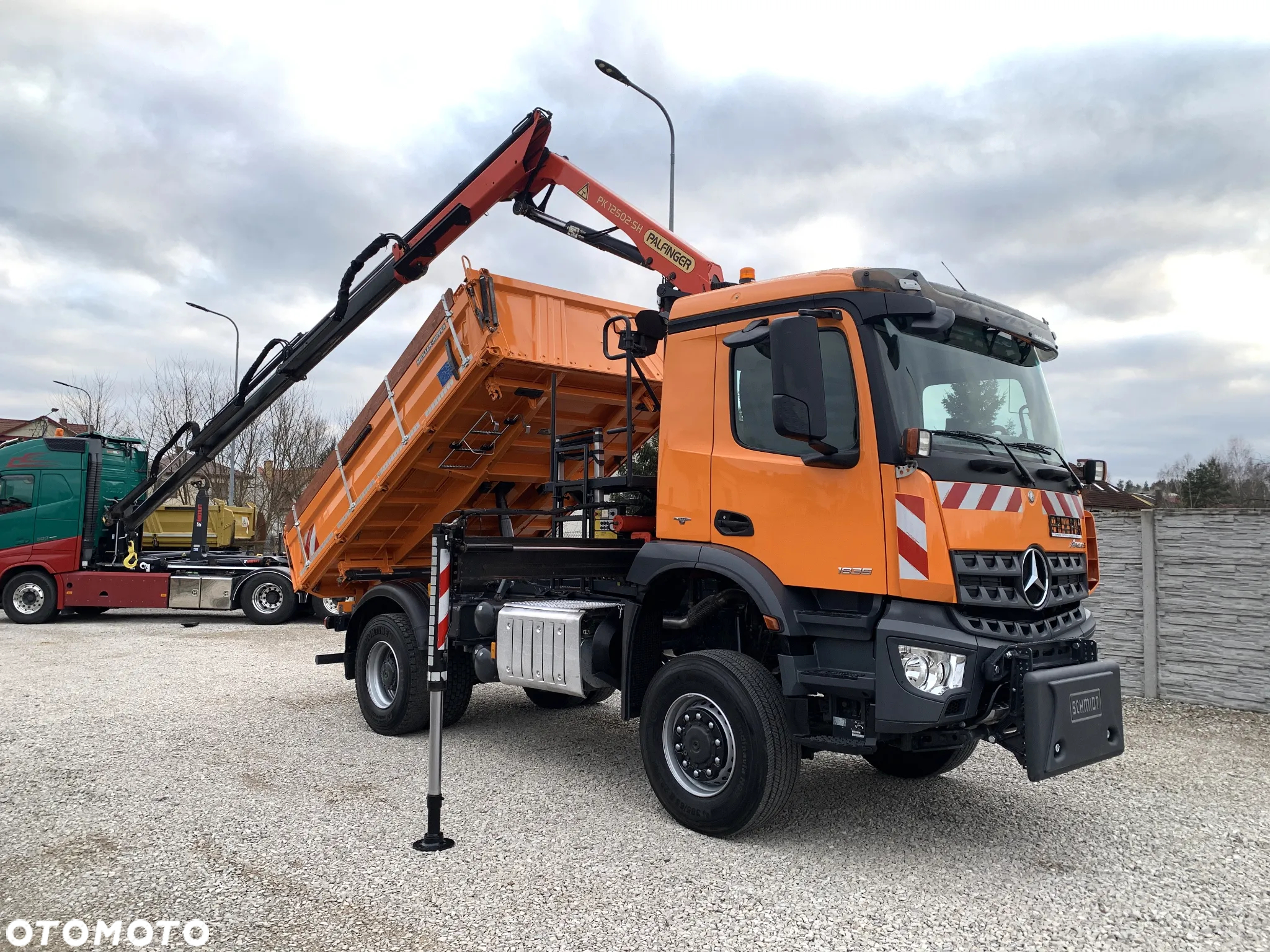 Mercedes-Benz AROCS 1835, 4X4, MEILLER + PALFINGER, - 7
