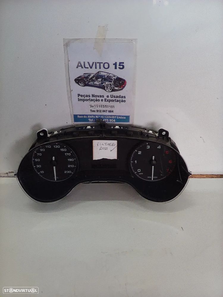 Quadrante Fiat Tipo 2021  ref: 00522003340   / A3C0938190000 - 1