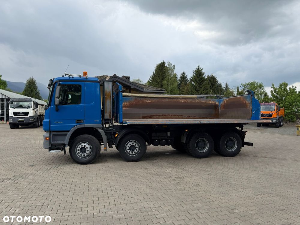 Mercedes-Benz 3544 ACTROS MP3 wywrotka 3-str. MEILLER, plandeka, BORDMATIC - 8