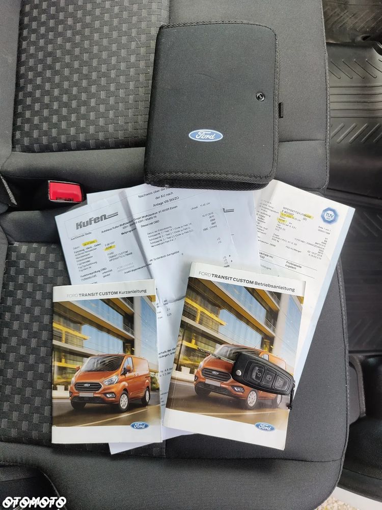 Ford Transit Custom Lift L2H1 2.0Tdci  2018r Klima Kamera Esp Euro 6 Pdc Przod Tyl Oryginalny  Led Tempomat Skórzana Kierownica Furgon Blaszak - 35