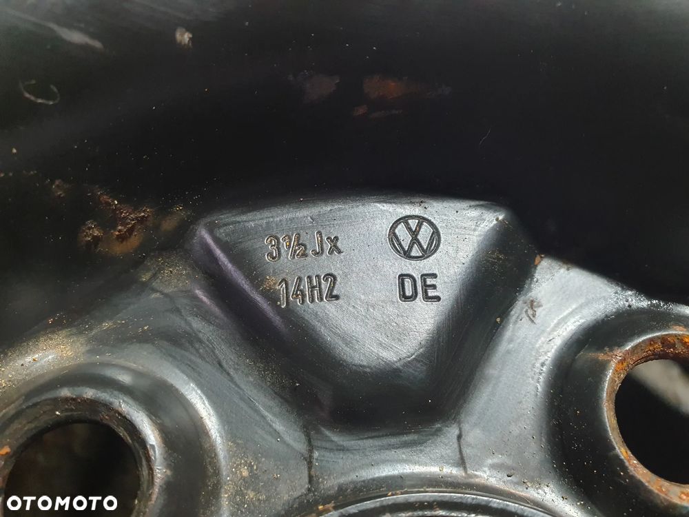 DOJAZDÓWKA 4x100 3,5Jx14 105/70R14 VW AUDI SKODA SEAT 357601025D POSIADAM 3 SZT - 8