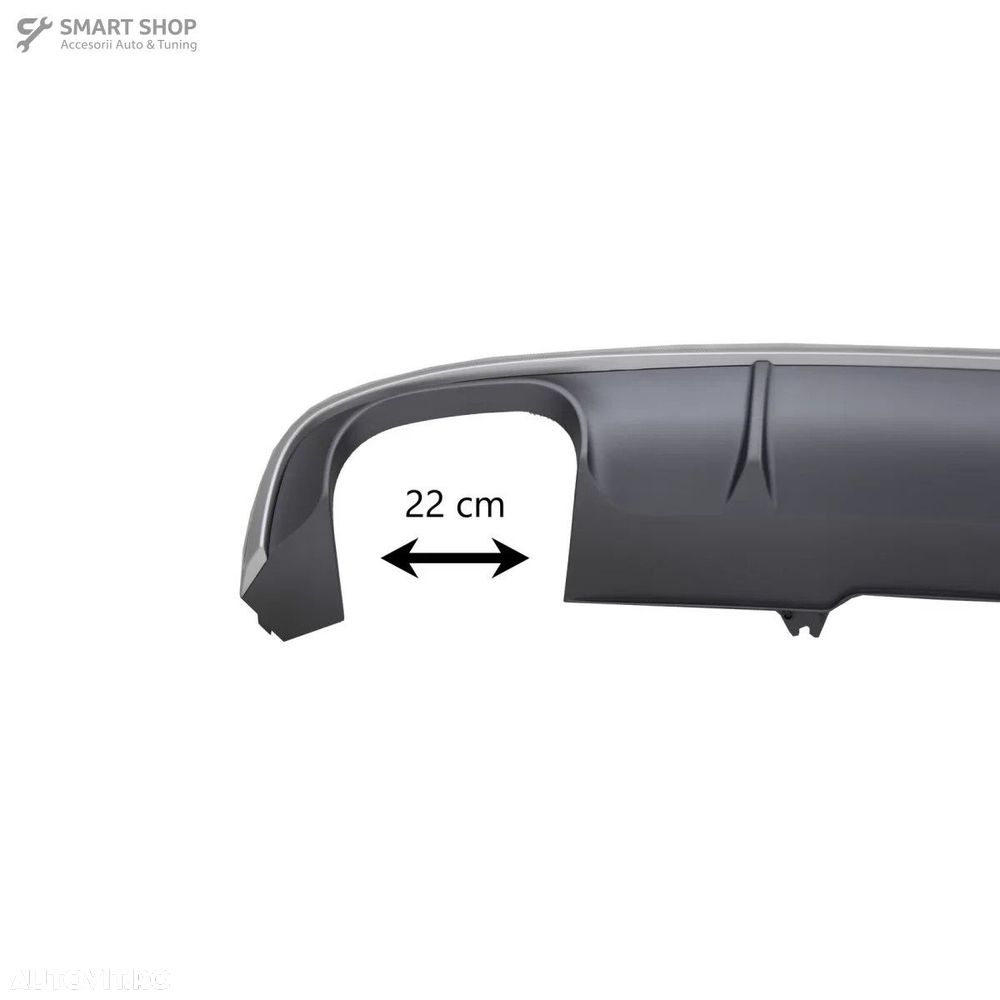 Difuzor Bara Spate Audi A4 B9 8W (2016-2018) Sedan/Avant S4 Design for - 8