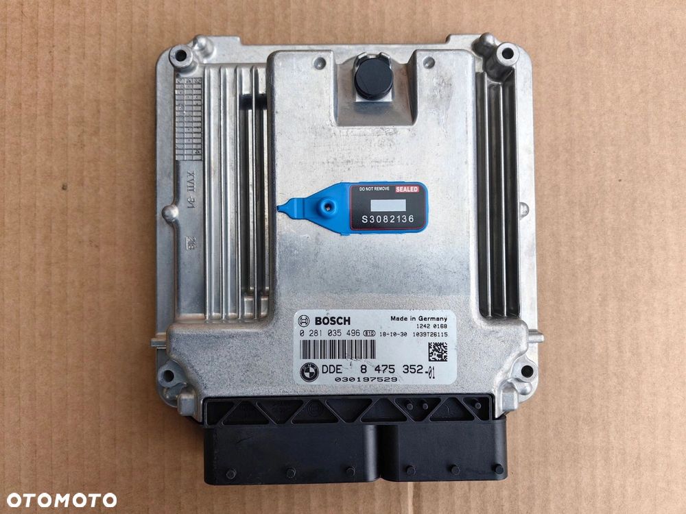 Komputer sterownik silnika BMW N57 m50d x5 f15 x6 f16 8475352 381KM - 1