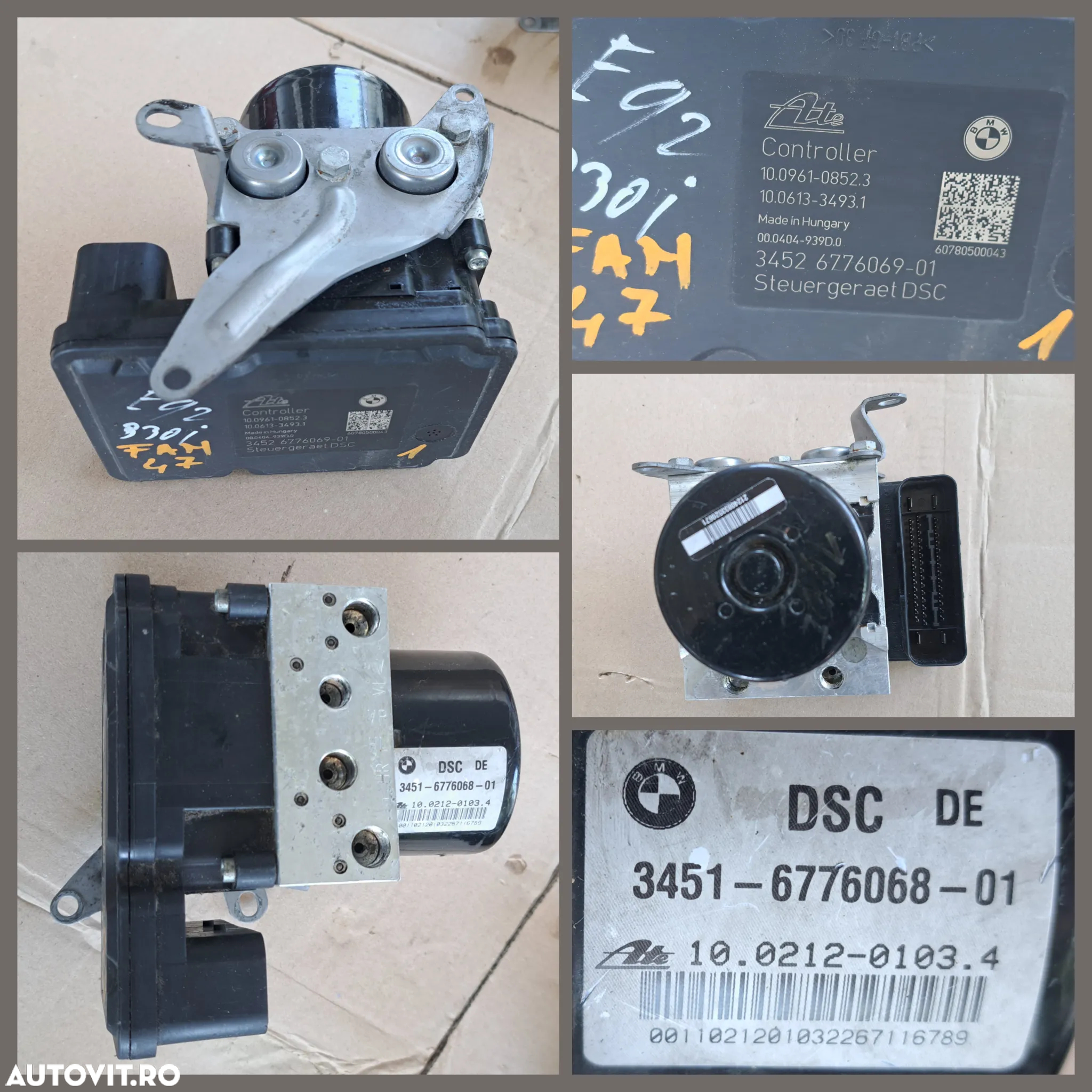 Modul pompa ABS DSC BMW 330i 320d 116d 118i - 2