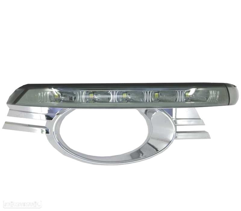 GRELHAS NEVOEIRO LUZ DIURNA LED MERCEDES C W204 07-10 ABS - 2