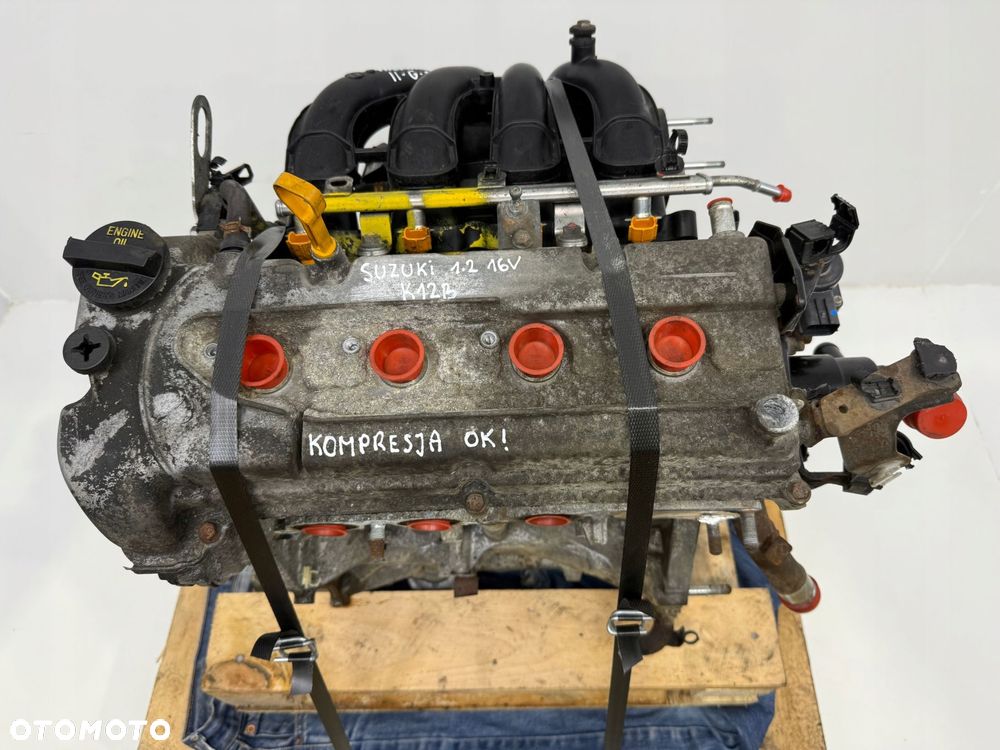 SILNIK KOMPLETNY Suzuki Swift IV Splash Opel Agila A 1.2 16V benzyna K12B - 13