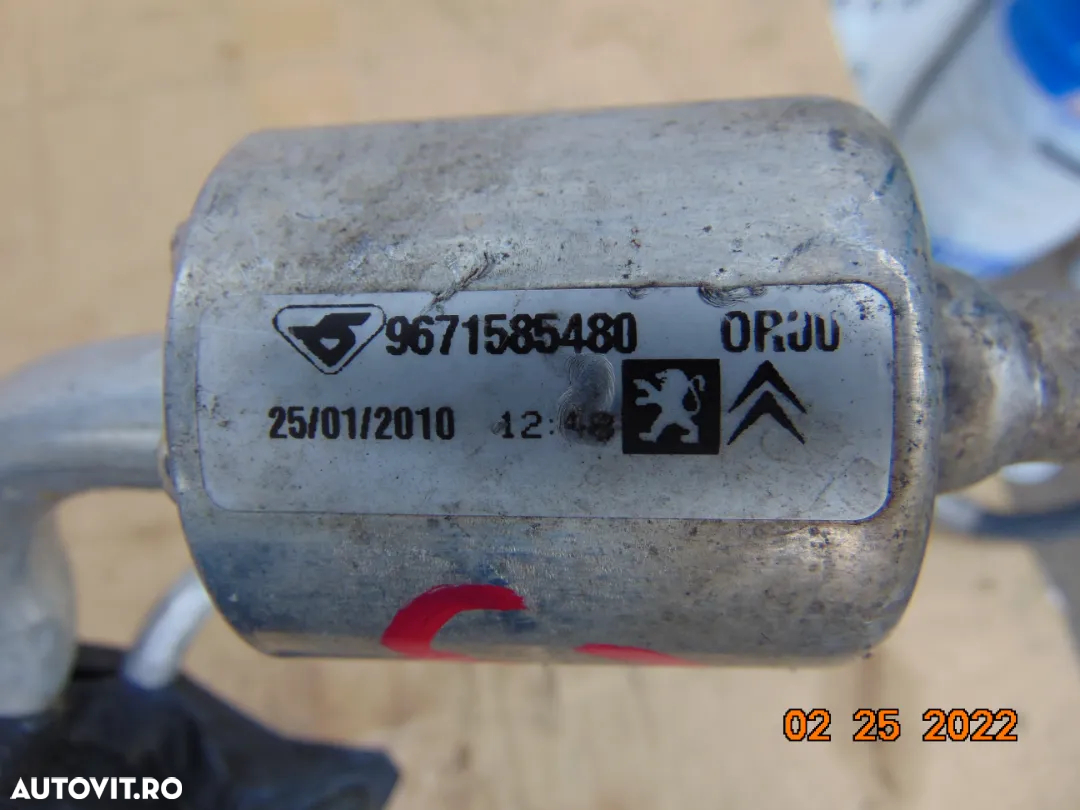 Conducta clima Citroen c3 picasso 1.6hdi conducta ac c3 picasso 2009-2016 dezmembrez - 4