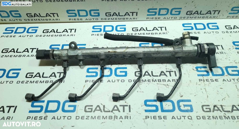 Rampa Presiune Injectie Injectoare Mercedes Clasa C Class W203 2.2 CDI 2001 - 2007 Cod A6460700295 0445214073 [N0206] - 1