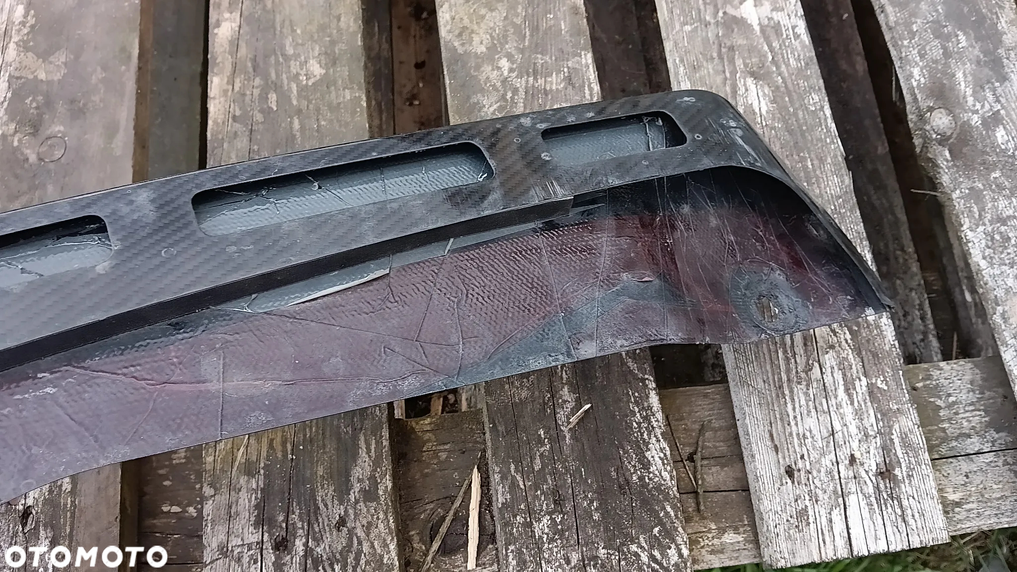 bmw g20 lift lci dokladka spojler zderzaka przod prawy carbon performance - 8