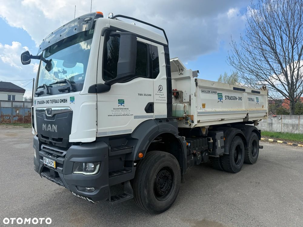 MAN TGS 33.510 6x4 MEILLER BORDMATIC - 1
