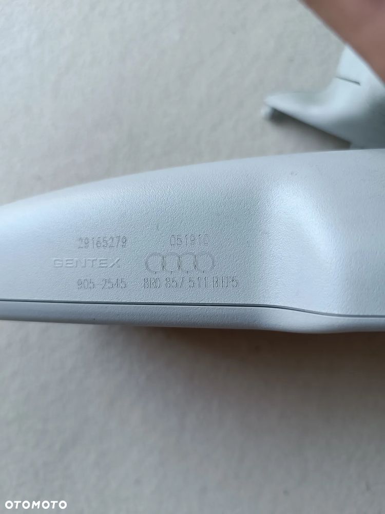 AUDI A4 B8 A6 C7 Q5 8R LUSTERKO WSTECZNE WEWNĘTRZNE  A8 D4 2011R 8R0857511B - 4
