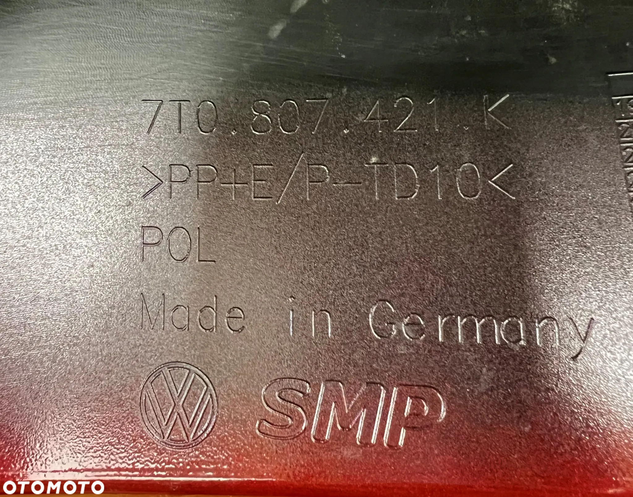 ZDERZAK TYŁ VW T7 MULTIVAN -2022r 7T0807421K - 6