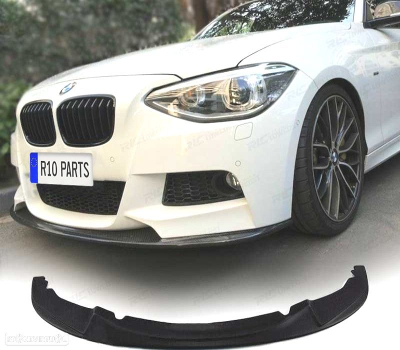 SPOILER LIP FRONTAL BMW SERIE 1 F20 F21 11-15 M TECH - 1