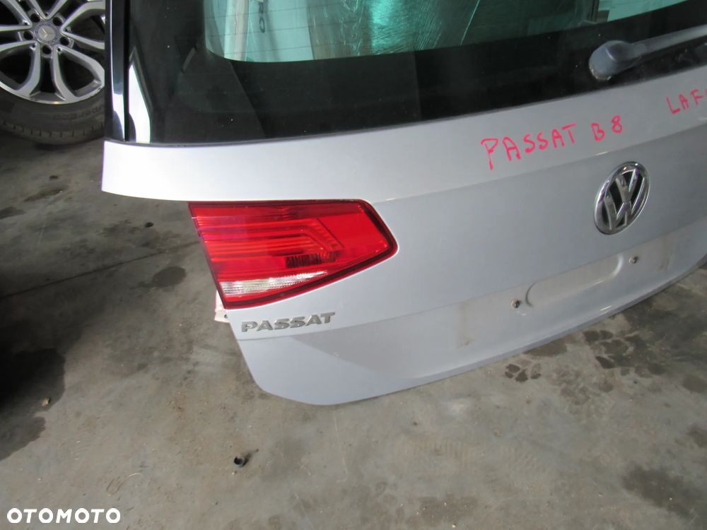 volkswagen passat b8 kombi tył klapa la7w - 3