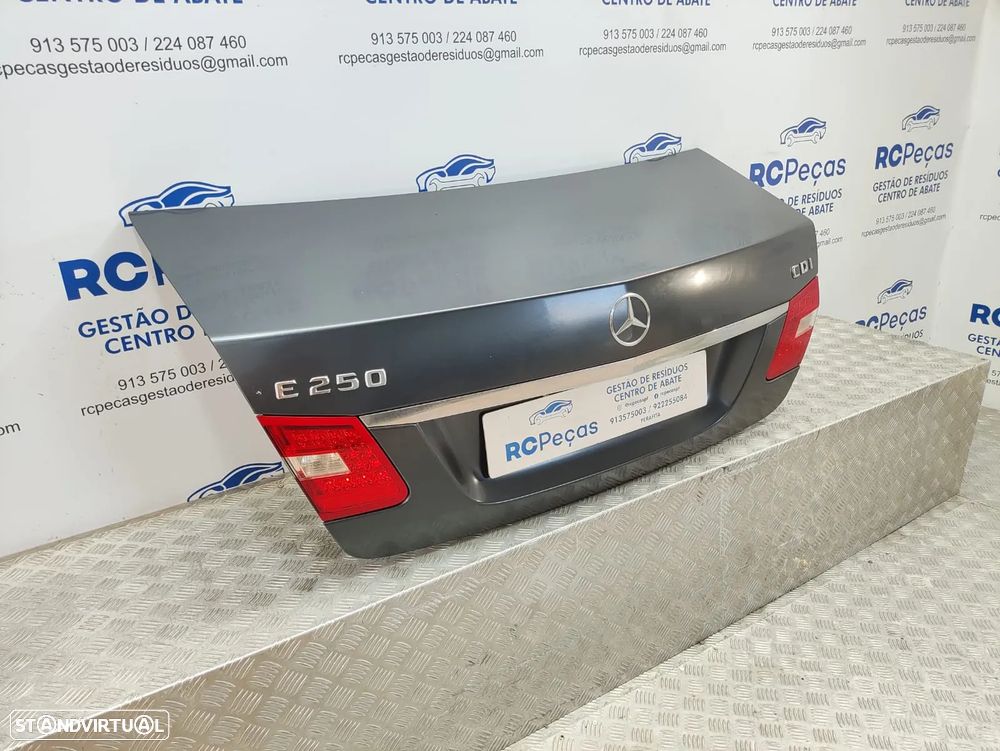 Porta Tampa de mala Mercedes Benz Class E W212 - 7