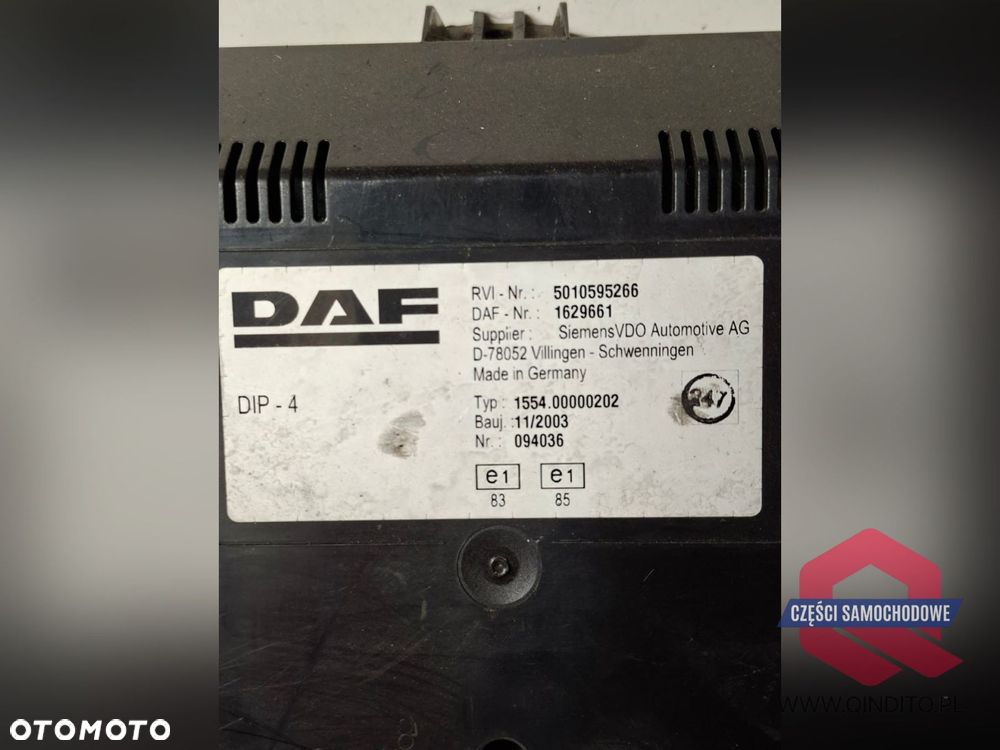 LICZNIK ZEGARY  DAF LF 45 55 - 4