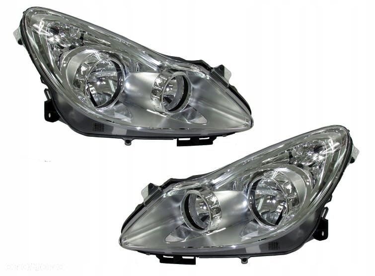 Reflektor Przedni Opel Corsa D 2006-2011 H1 H7 Nowy