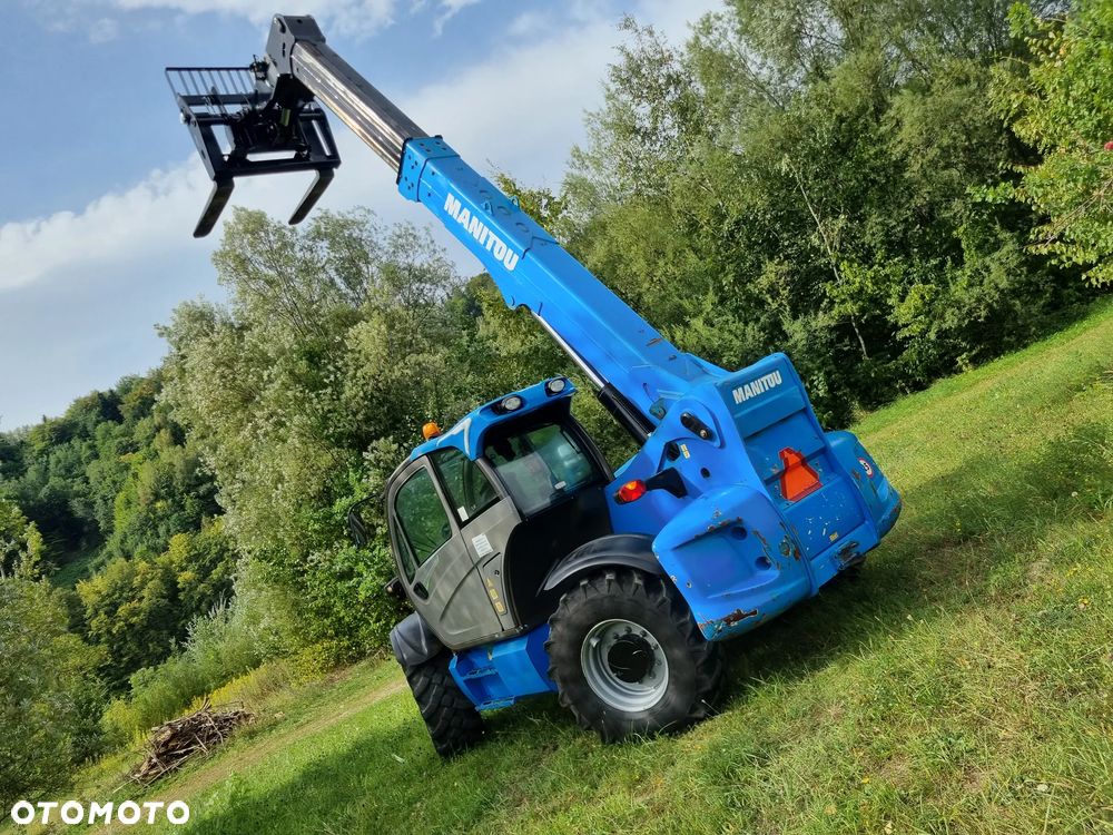 Manitou MHT 790 Ładowarka Teleskopowa UDZWIG 9 TON! Przebie 2800 MTG jak Nowa z SALONU 2016rok z Norwegii  widły i maszt NOWY!! - 4