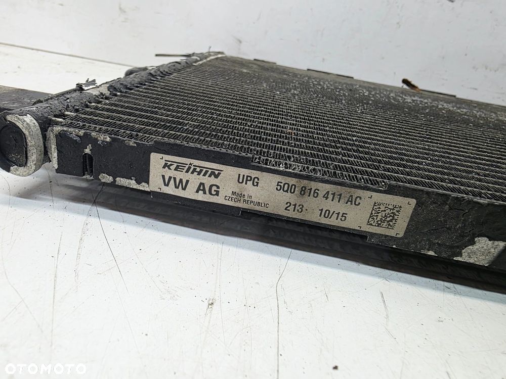 CHŁODNICA KLIMATYZACJI AUDI A3 8V VOLKSWAGEN SEAT SKODA 5Q0816411AC 1/26 - 6