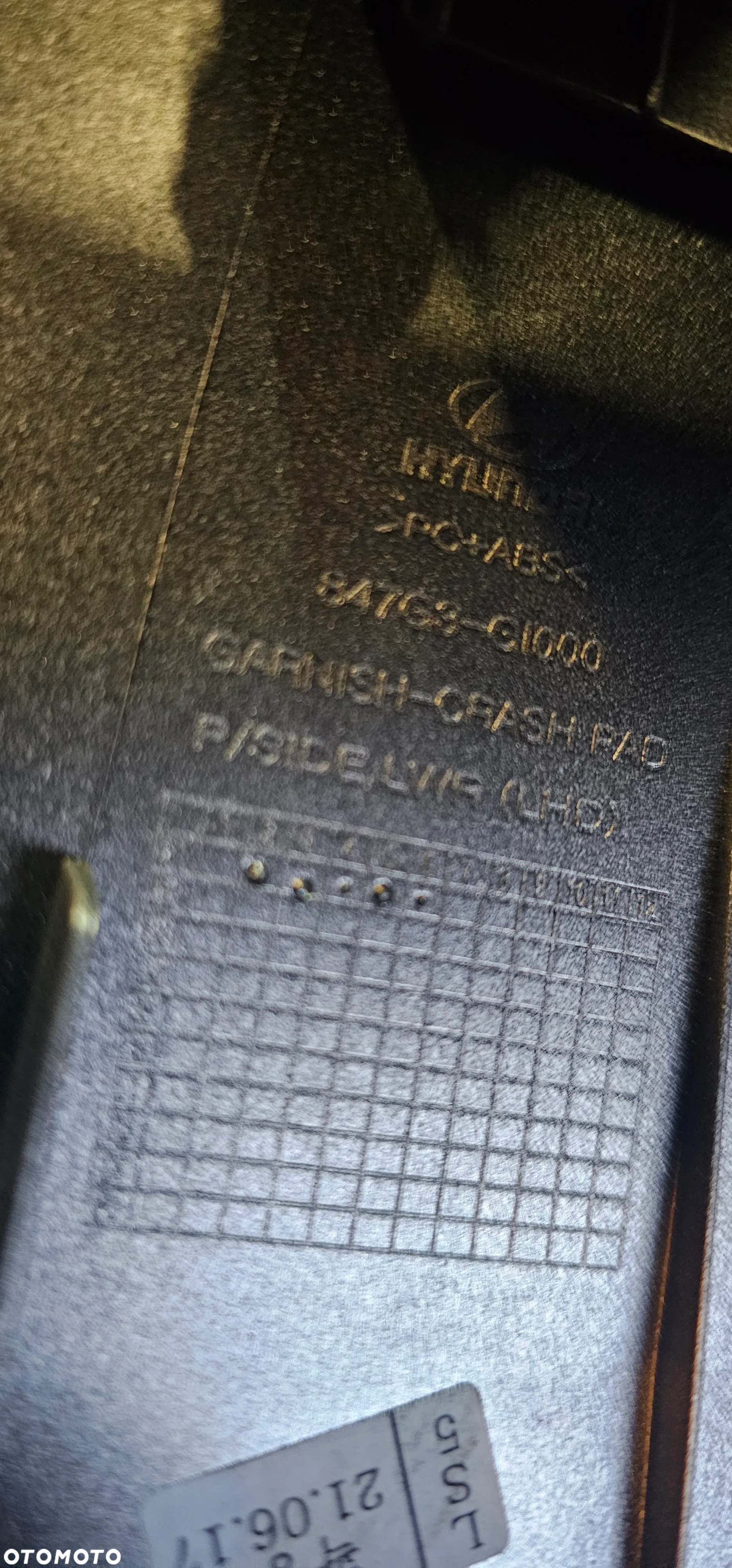 Kratka nawiewu osłona konsoli dekor obudowa Hyundai Ioniq 5 847G3-GI000 - 4