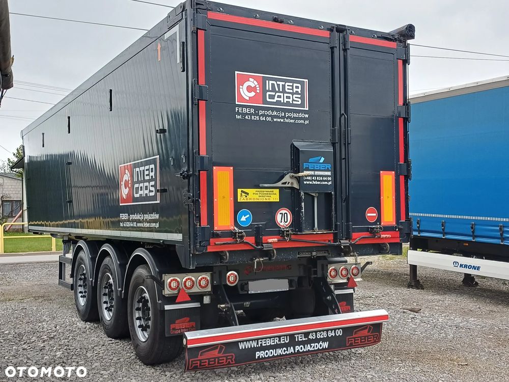 Feber Inter Cars Naczepa Wywrotka  Feber Intercars 2020/2021   Poj, 46 m3 ,Klapo -drzwi, Waga 5880 k - 5