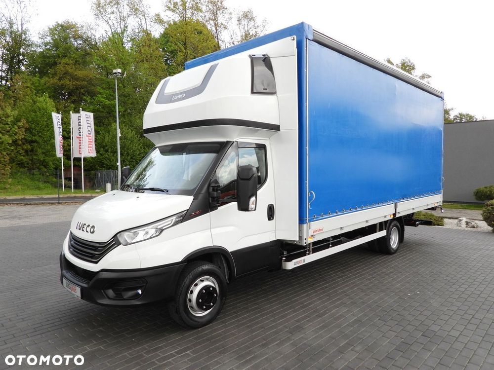 Iveco DAILY 72C18 PLANDEKA WINDA 14 PALET WEBASTO TEMPOMAT LEDY BLIŹNIACZE KOŁA KLIMATYZACJA  180KM - 7
