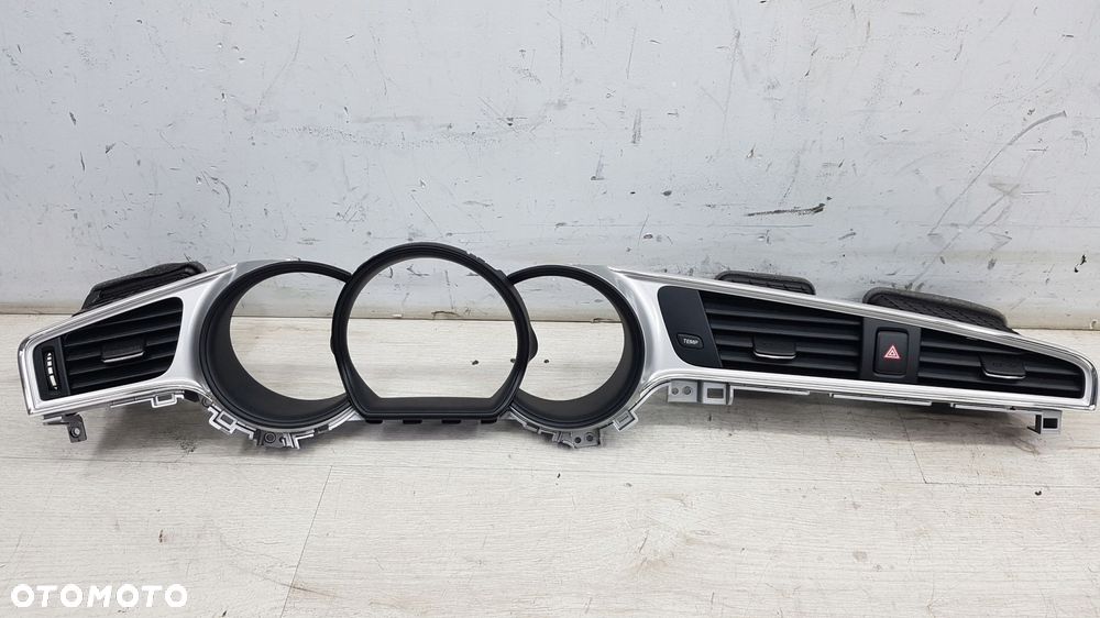 kia ceed 15-18 ii lift ramka zegarów nawiewy dekory - 1