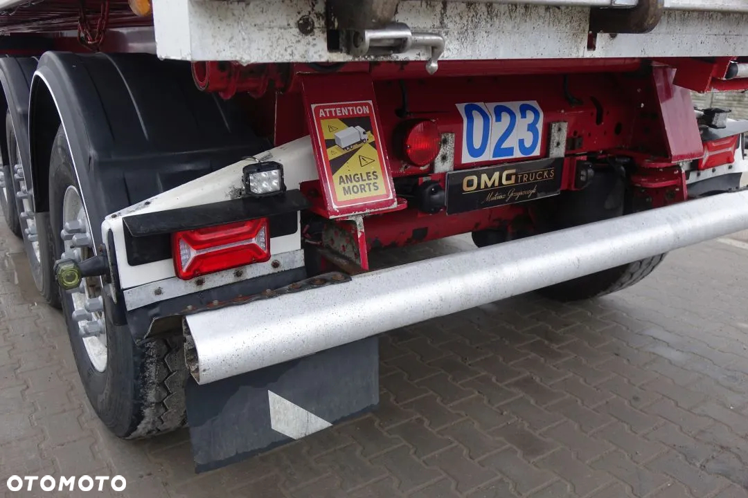 Stas WYWROTKA / S300CX / 44m3 / Z NADSTAWKAMI 52 m3 / ALUMINIOWA / OSIE MERCEDES / OŚ PODNOSZONA / KLAPO-DRZWI / ALUMINIOWE FELGI - 26