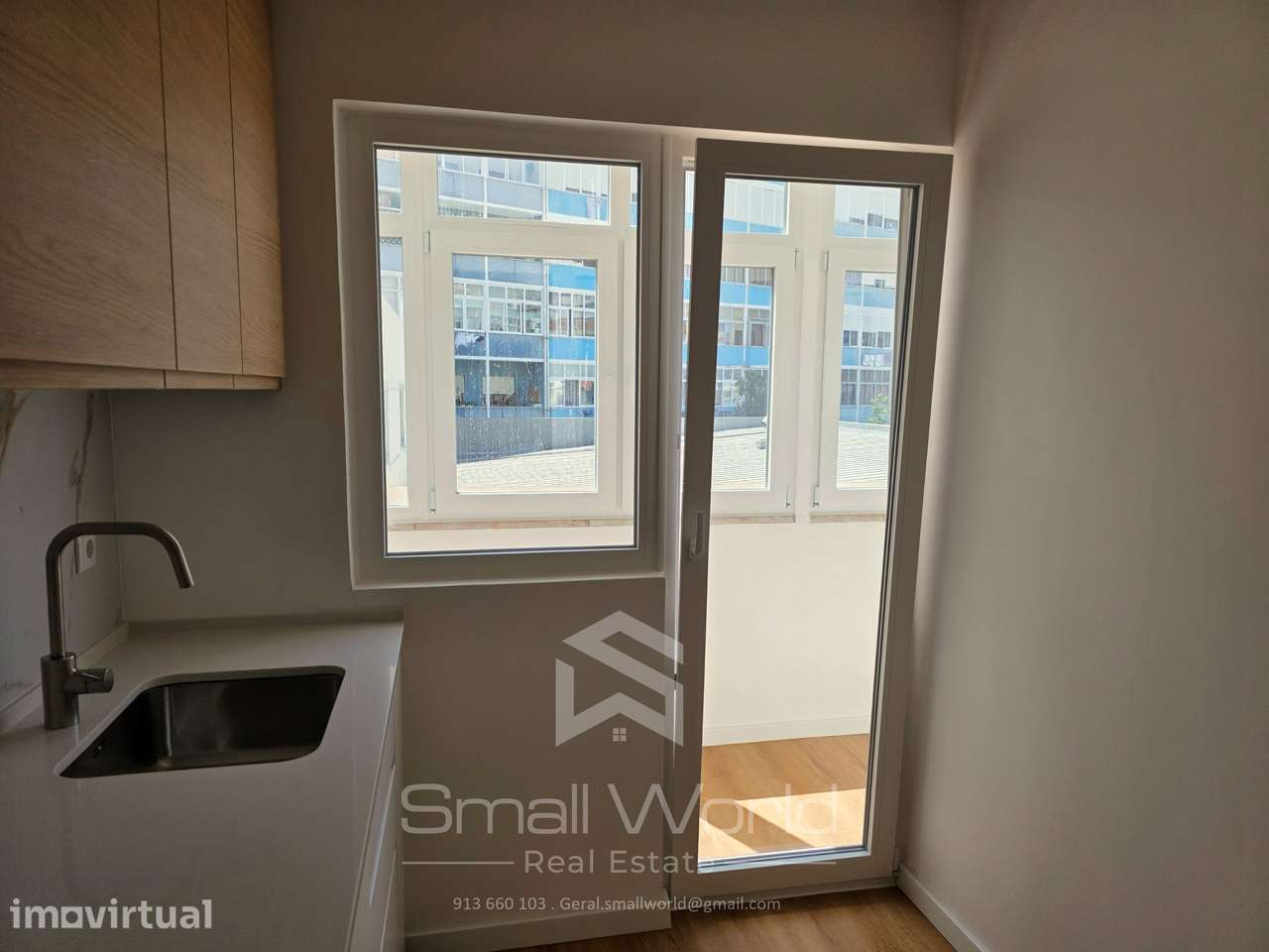 Apartamento T3 com 2 casas de banho e varanda - Grande imagem: 3/20