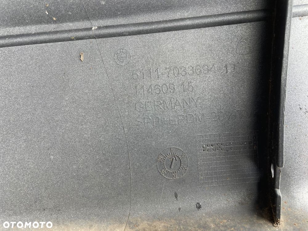 ZDERZAK PRZÓD PRZEDNI BMW 5 E60 E61 7033694 XEN PDC - 18