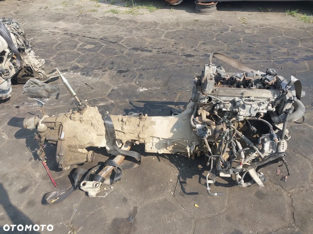Silnik kompletny Mitsubishi Pajero Pinin 1.8 GDI 4G93 skrzynia biegów kompletna V5M21 reduktor ZESTAW - 3