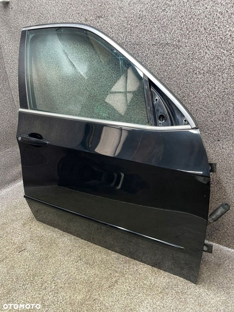 Drzwi prawy przod przednie szyba klamka 475/9 BLACK SAPPHIRE BMW X5 E70 - 4