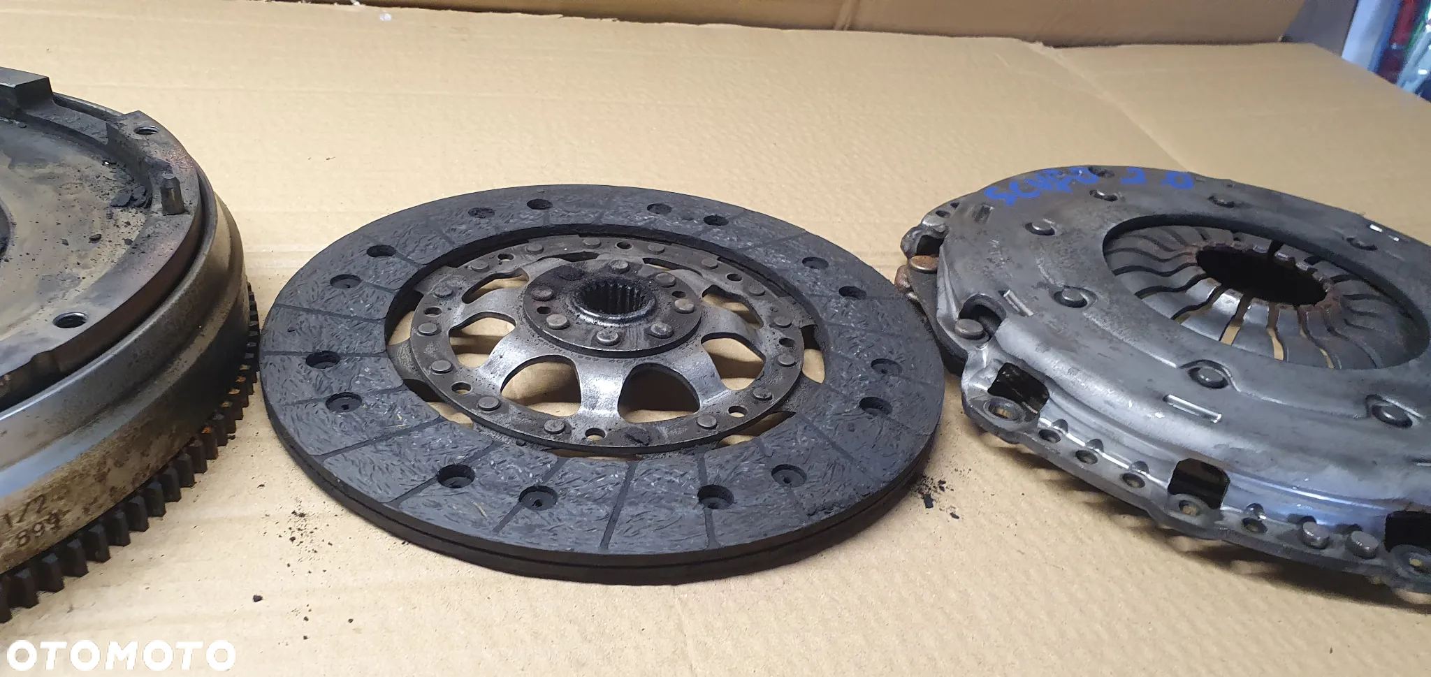 Sprzęgło tarcza docisk koło dwumas Sachs Fiat Scudo 2.0 HDI - 4