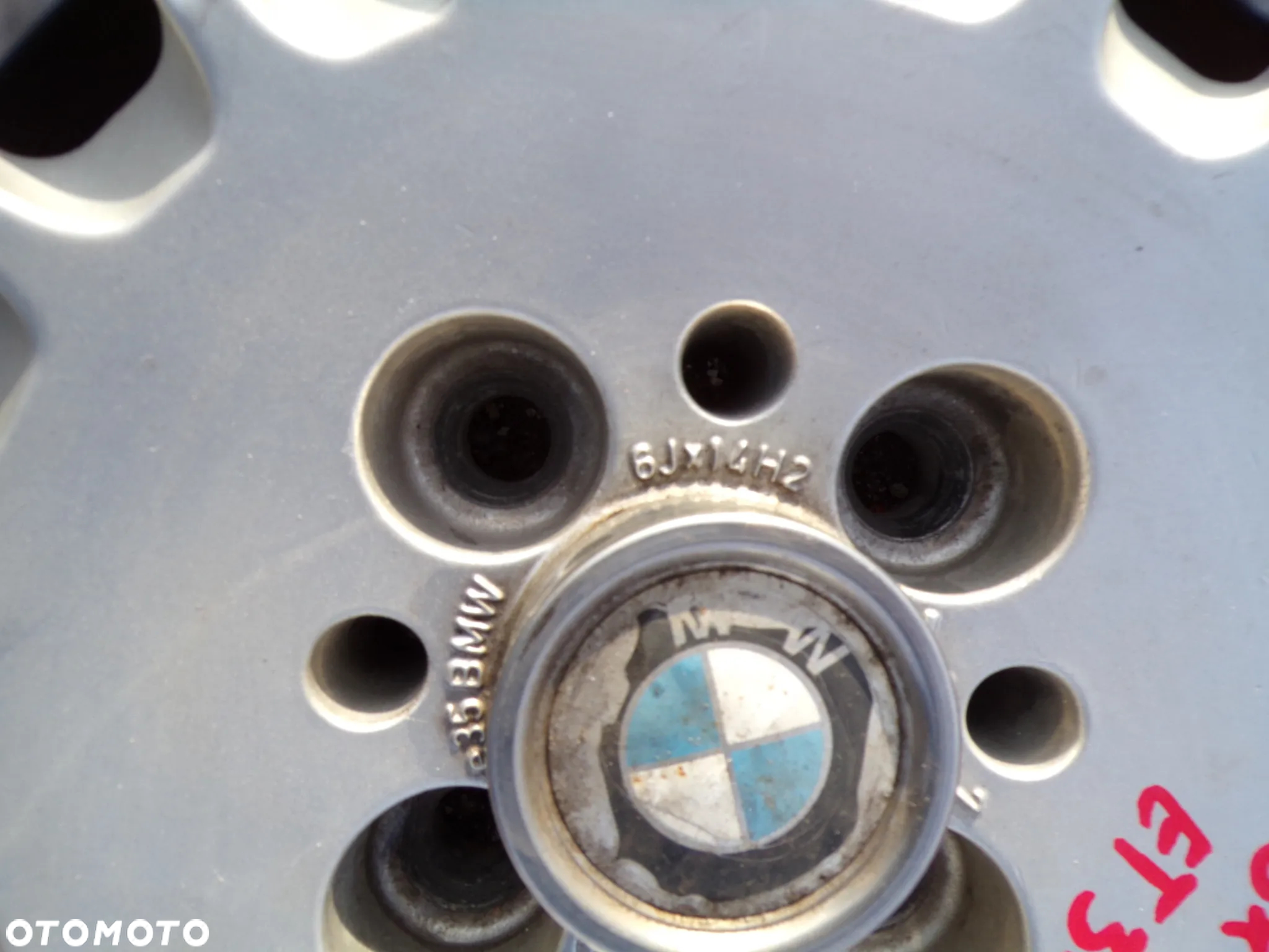 3 x KOŁO BMW E30 SŁONECZKO 14 6x14 ET 35 - 2