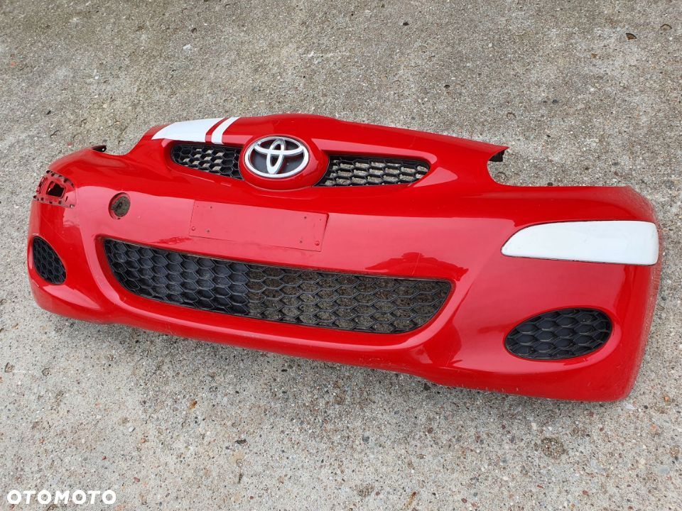 Toyota Aygo I lifting 09- zderzak przedni kratka grill - 1