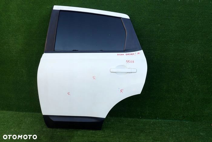 NISSAN QASHQAI I 06-13 drzwi lewe tylne tył - 1