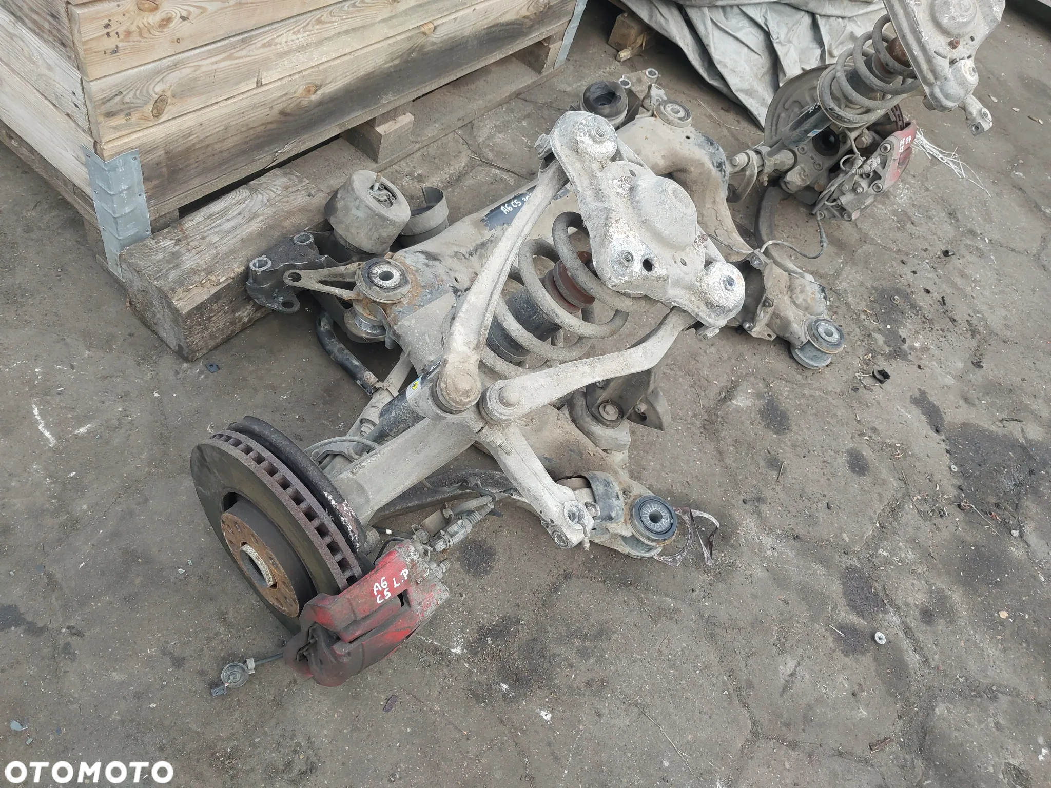 Sanki belka przód silnika Audi A6 C5 Quattro Mcperson Bilstein 19-119939 lewy prawy - 4