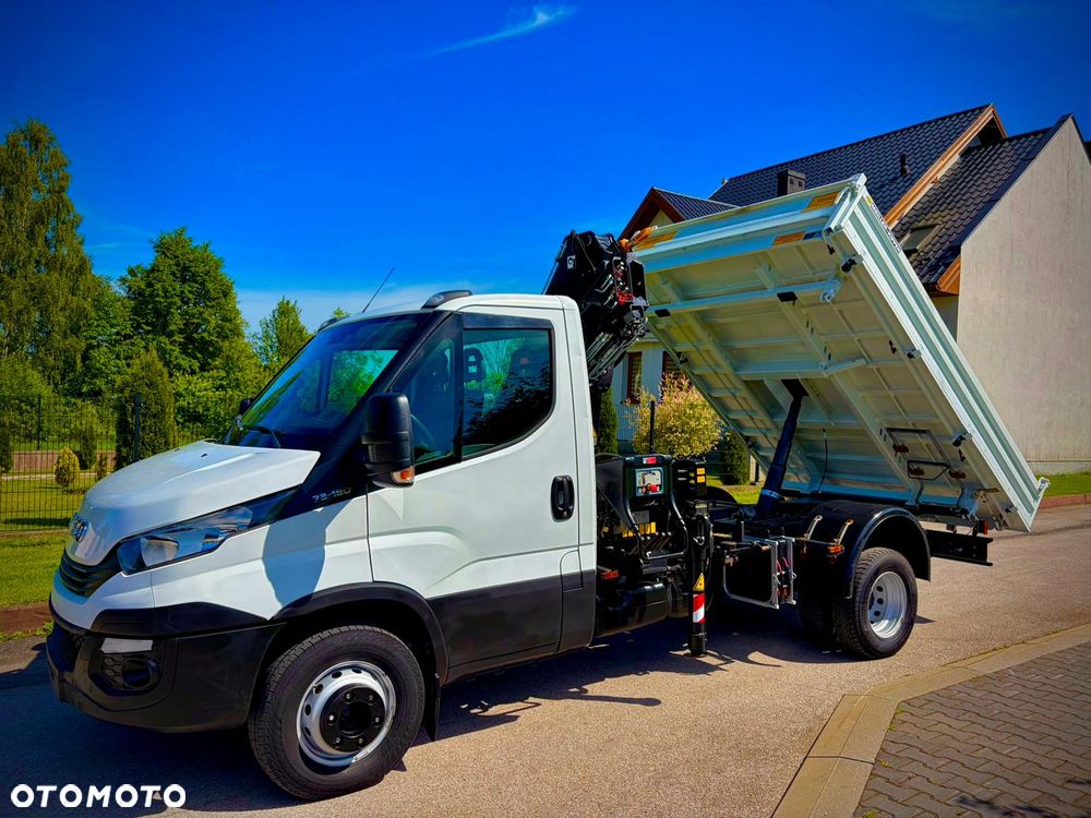Iveco Daily 72-180 HDS Hiab 055, Kipper Meiller - 21