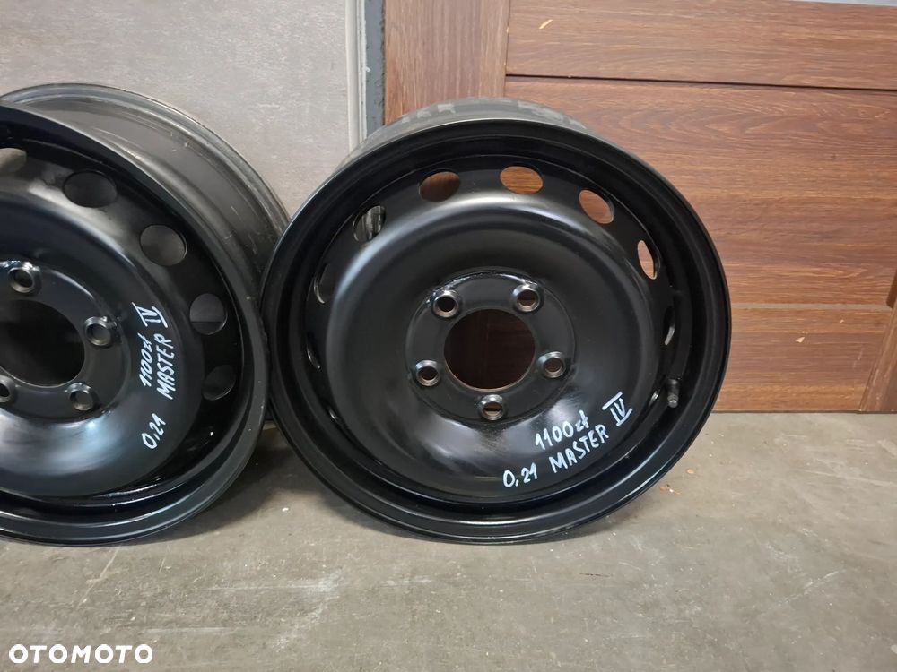 4x felgi stalowe komplet Nissan NV400  Renault Master IV 2021 rok - 2