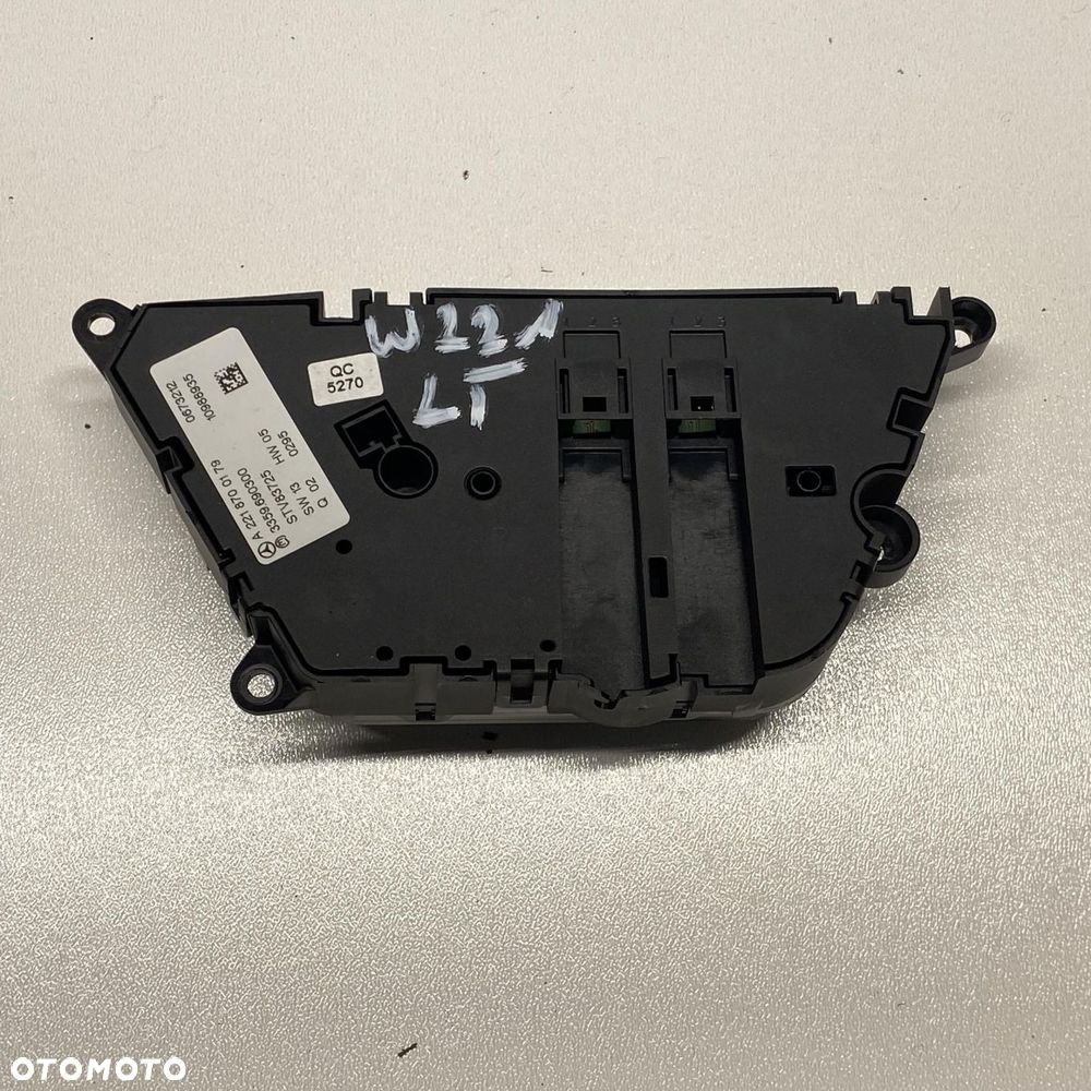 PANEL FOTELA PRAWY TYLNY MERCEDES S W221 LIFT  A2218700179 - 3