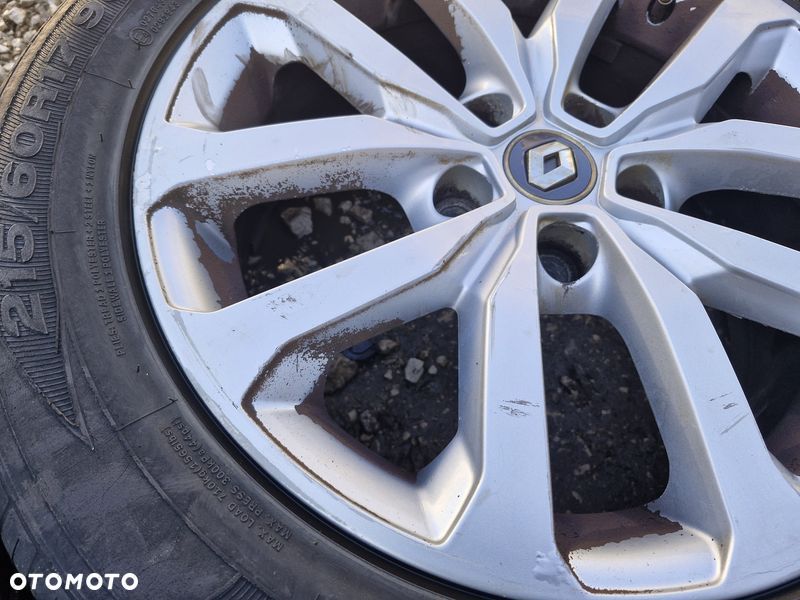 FELGI ALUMINIOWE RENAULT KADJAR 7.0J 17 CALI ET40 403004615R MEGANE TALISMAN 5X114,3 - 6