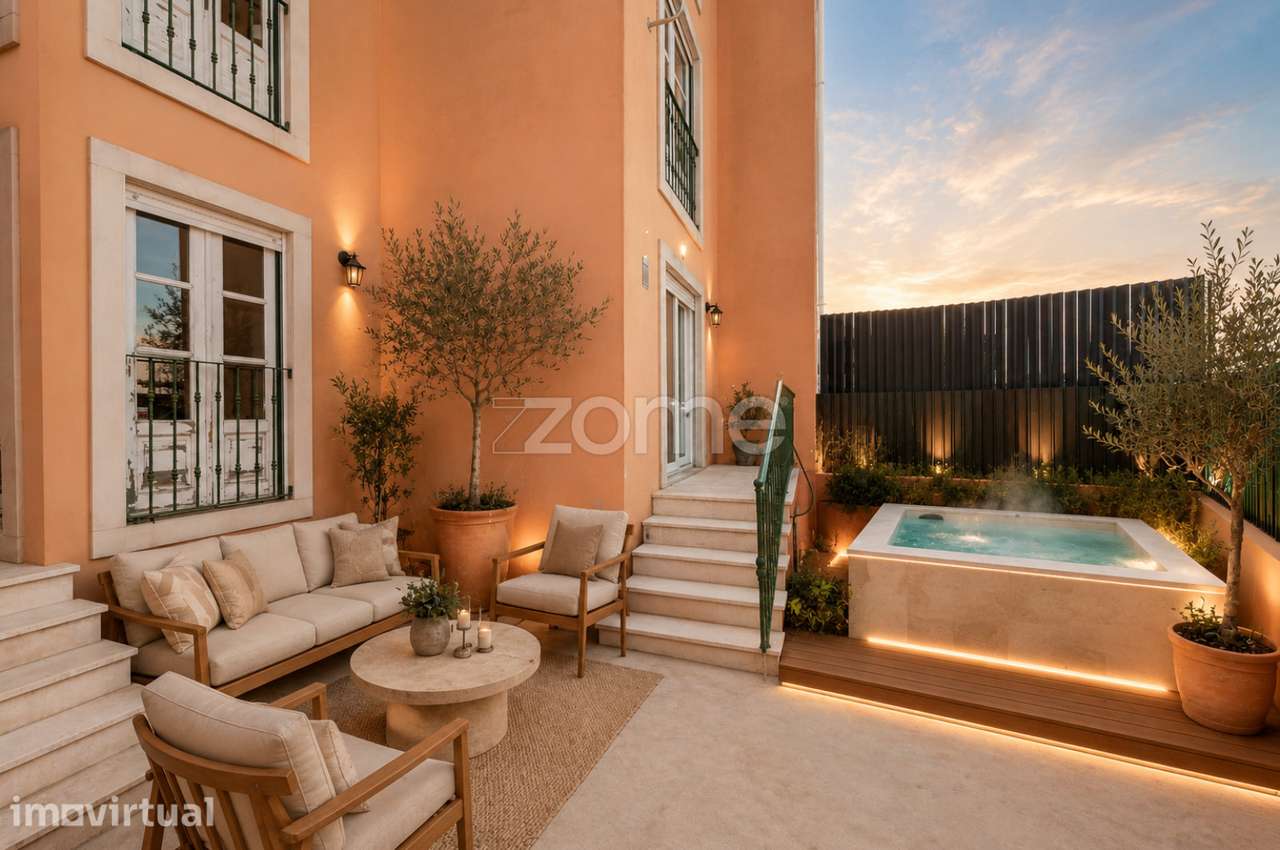 CASA EXCLUSIVA NA RUA DA COSTA (entre as Necessidades e Alcântara) - Grande imagem: 3/51