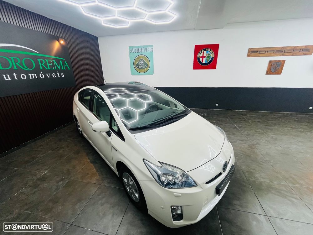 Toyota Prius 1.8 Premium+Pele+GPS - 8